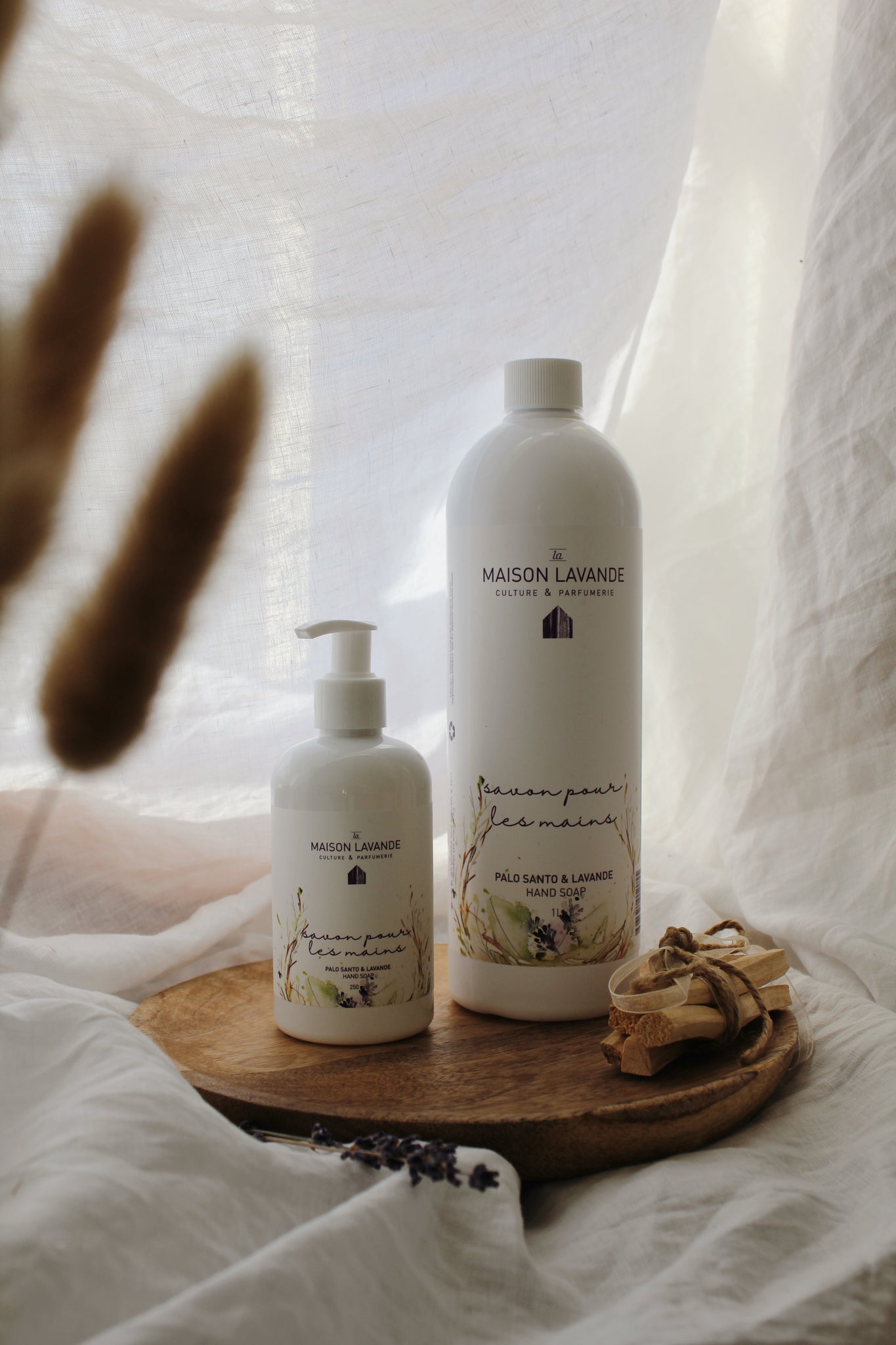 Savon pour les mains - Palo Santo & lavande ||Hand gel soap - Palo Santo & Lavender