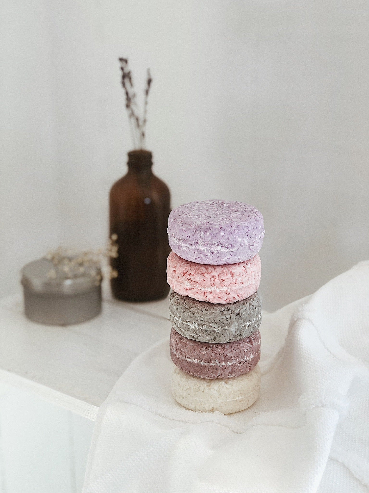 Shampooing & revitalisant en barre - Sous-bois & Lavande||Shampoo & conditioner bar - Underwood & Lavender